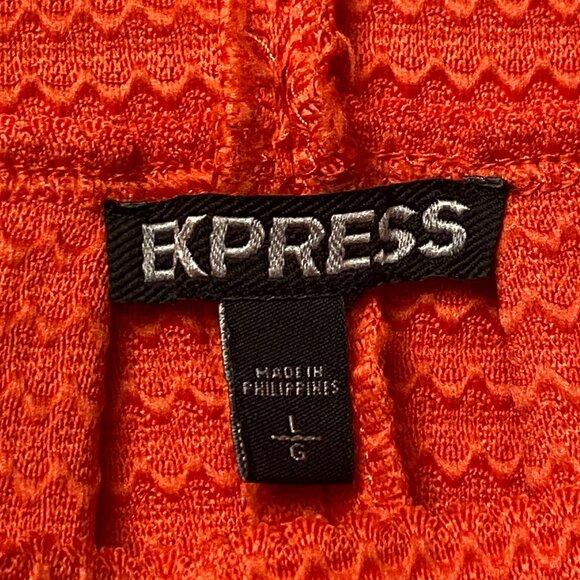 Express red pleated skirt - Picture 4 of 4